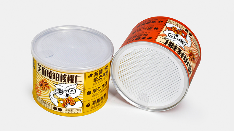 哪一種紙罐包裝更適合休閑食品？